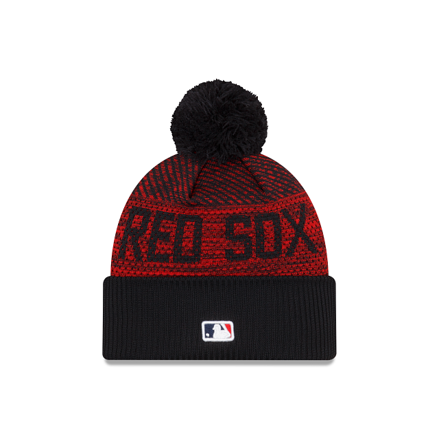 Red sox top pom hat