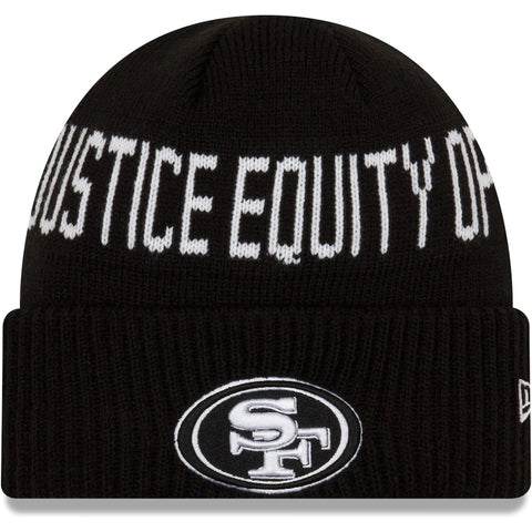 San Francisco 49ers New Era Social Justice Knit Hat