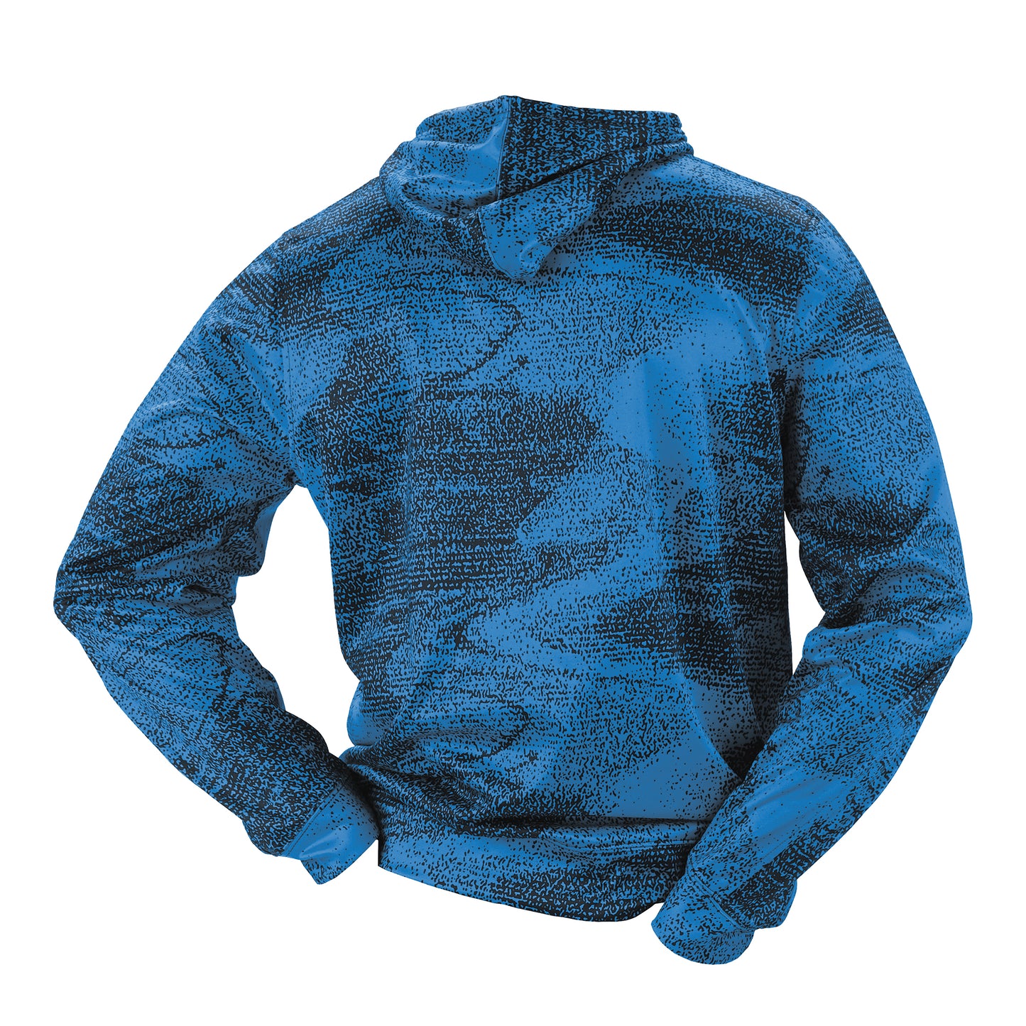 Carolina Panthers Zubaz Static Pullover Hoodie - Eclectic-Sports