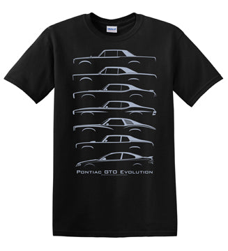 pontiac gto evolution t-shirt - Eclectic-Sports