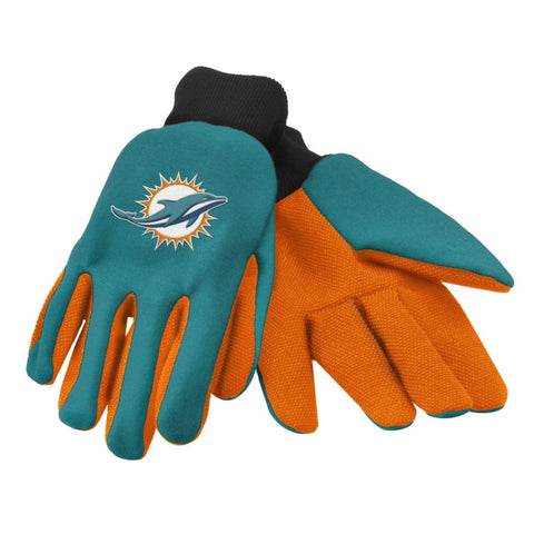 Miami Dolphins Utility Gloves - Eclectic-Sports