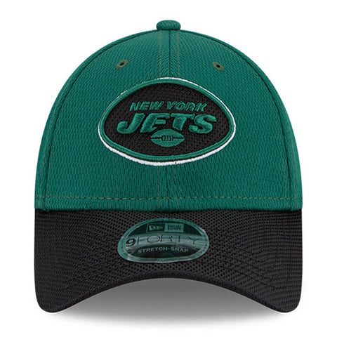 New York Jets New Era 940 On Field 21' Stretch Snap Ball Cap