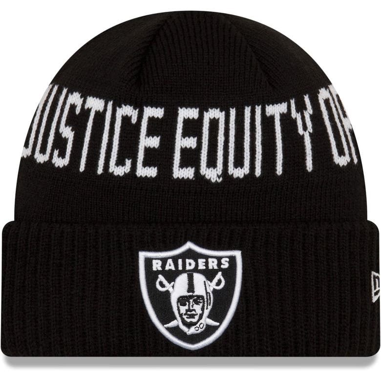 Las Vegas Raiders New Era Social Justice Knit Hat – Eclectic-Sports