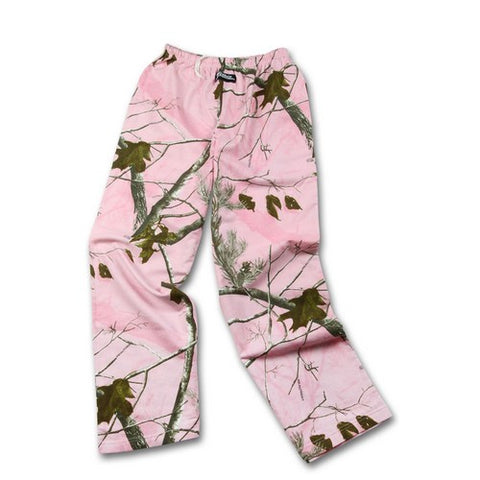 Zubaz Realtree Camo Printed Athletic Lounge Pants, Pink