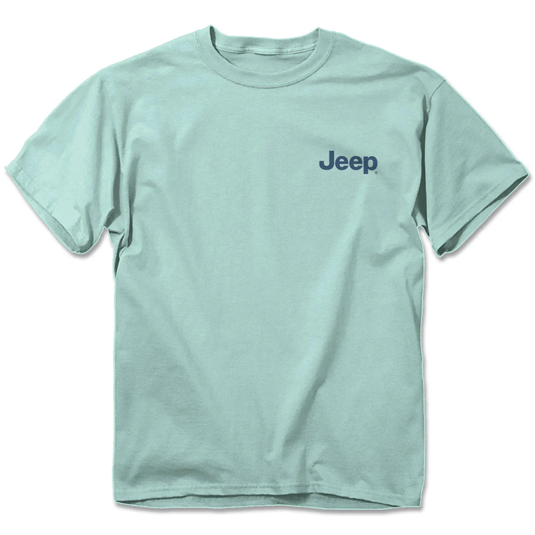 Jeep Vintage Beach T-Shirt
