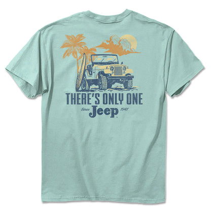Jeep Vintage Beach T-Shirt