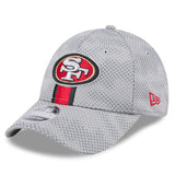 San Fransico 49er's Grey Sideline New Era 9FORTY Stretch-Snap Hat