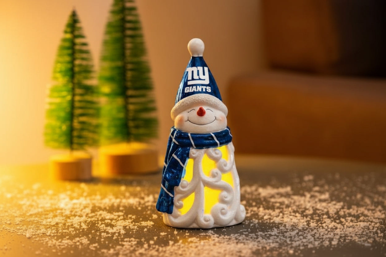 New York Giants Snowman LED - Eclectic-Sports