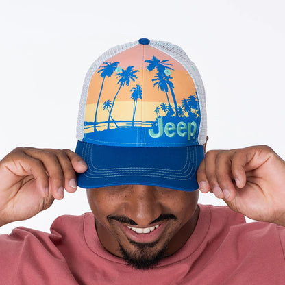 Jeep- Beach Sunset Hat