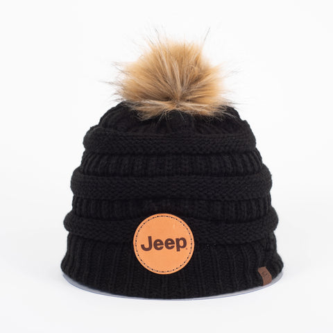 Jeep- Woman's Logo Pom