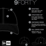 Jacksonville Jaguars Sideline New Era 9FORTY Stretch-Snap Hat