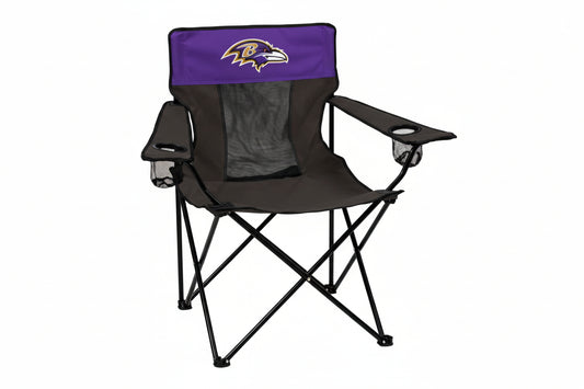 Baltimore Ravens Elite Folding Chair - Eclectic-Sports
