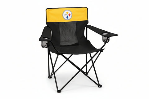 Pittsburgh Steelers Elite Folding Chair - Eclectic-Sports