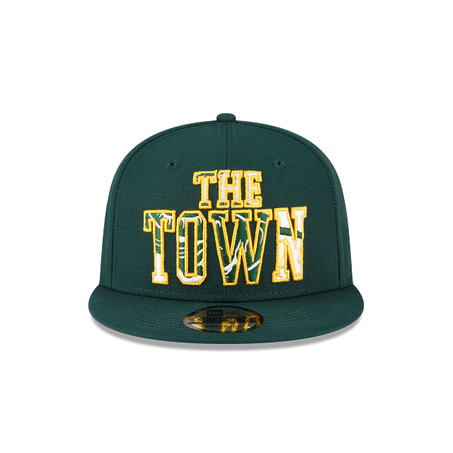 Oakland Athletics "The Town" 950 Snapback Flat Brim Cap