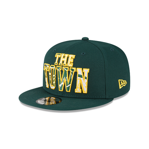 Oakland Athletics "The Town" 950 Snapback Flat Brim Cap