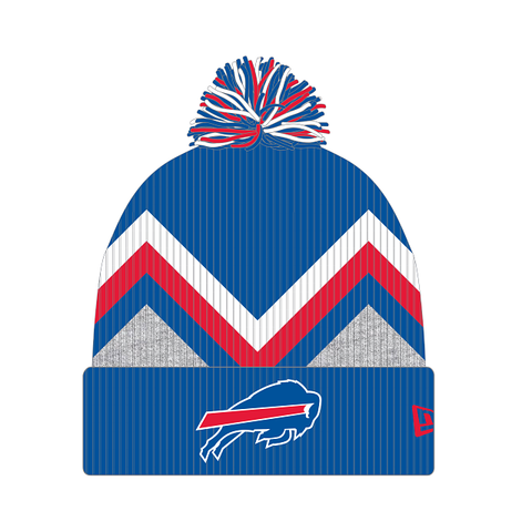 Buffalo Bills Zigzag Knit Hat