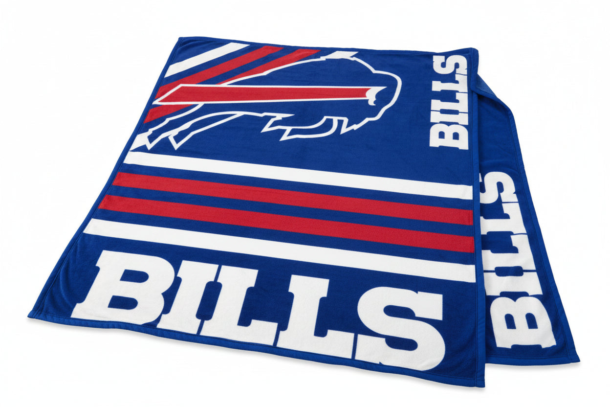 Buffalo Bills Raschel Throw - Eclectic-Sports
