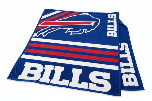 Buffalo Bills Raschel Throw - Eclectic-Sports