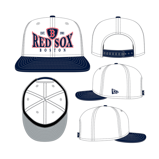 Boston Redsox Crest 950 Snapback Cap - Eclectic-Sports