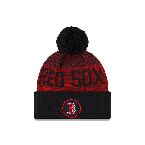 Boston Redsox Pom Sport Knit Hat