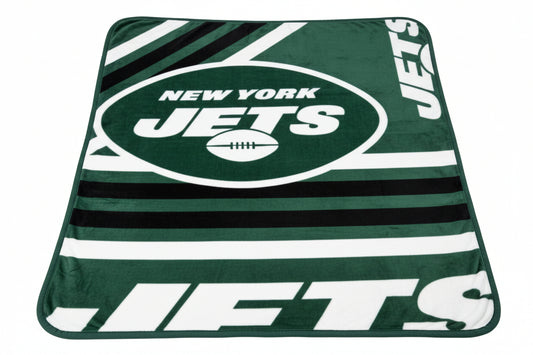 New York Jets Raschel Throw - Eclectic-Sports