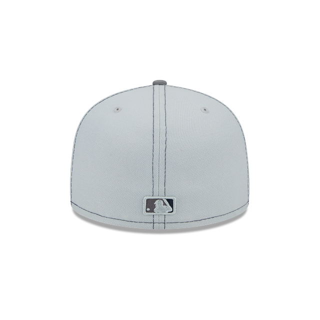 New York Yankees 5950 Fitted Grey Pop Baseball Cap