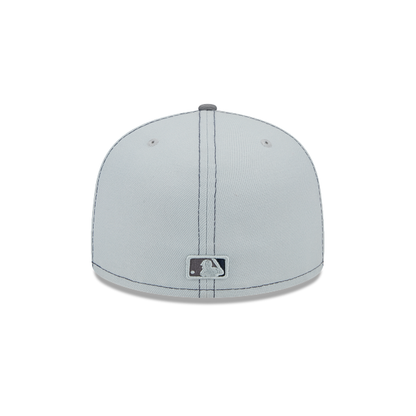 New York Yankees 5950 Fitted Grey Pop Baseball Cap