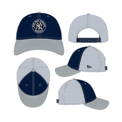 New York Yankees 940 Team Glitter Womens Cap - Eclectic-Sports