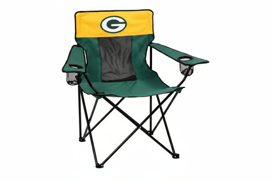 Green Bay Packers Elite Folding Chair - Eclectic-Sports