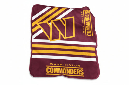 Washington Commanders Raschel Throw - Eclectic-Sports