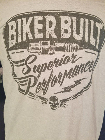 Biker Built Men's Superior Performance T-Shirt - Eclectic-Sports