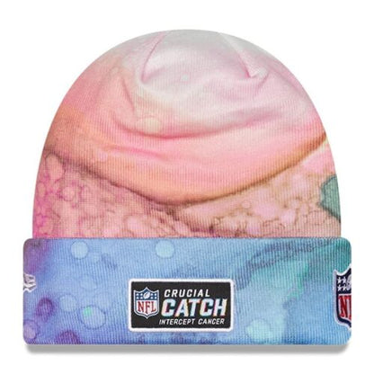 San Francisco 49ers 2022 Pink Crucial Catch Knit Hat - Eclectic-Sports