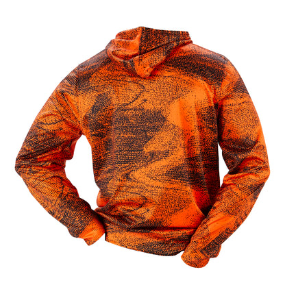 Cincinnati Bengals Zubaz Static Pullover Hoodie - Eclectic-Sports