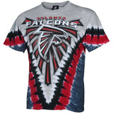 Atlanta Falcons Men's Majestic V-Dye Tie -Dye  Logo T-shirt - Eclectic-Sports