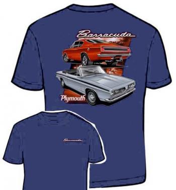 plymouth barracuda t-shirt - Eclectic-Sports