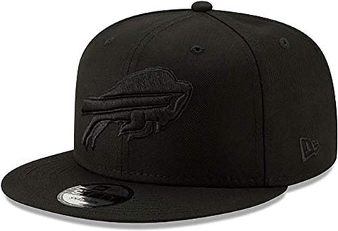 Buffalo Bills 950 Snapback Black On Black Cap
