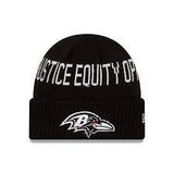 Baltimore Ravens New Era Social Justice Knit Hat