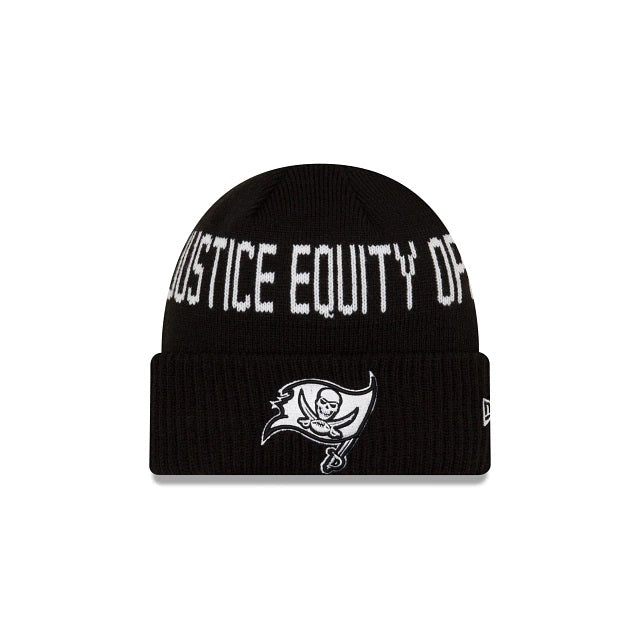 Tampa Bay Buccaneers New Era Social Justice Knit Hat - Eclectic-Sports