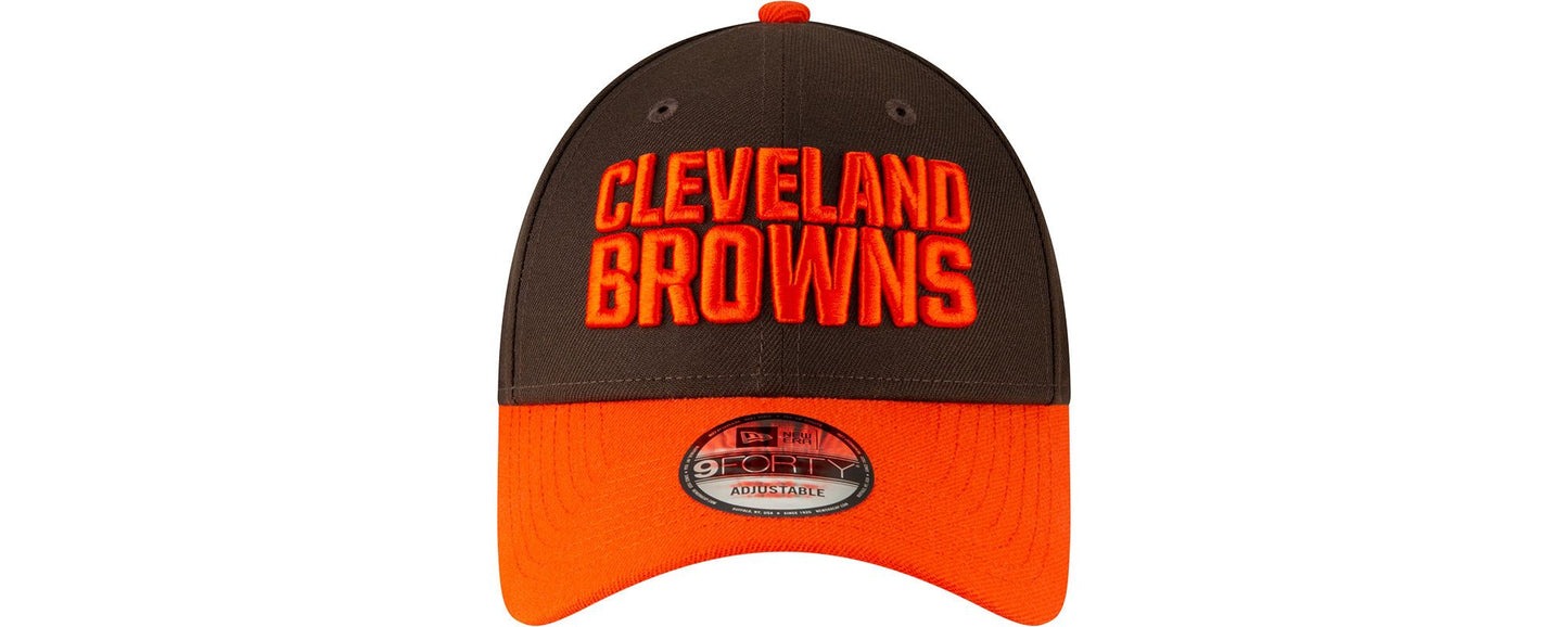 Cleveland Browns New Era 940 The League Adjustable Ball Cap - Eclectic-Sports