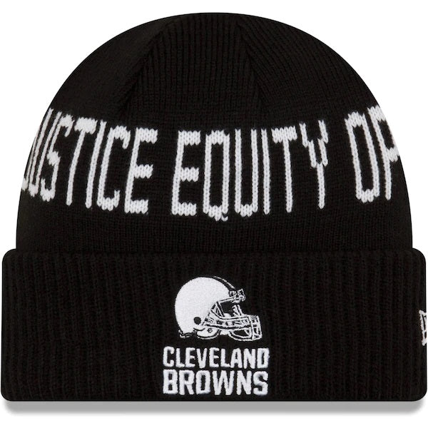 Cleveland Browns New Era Knit Hat - Eclectic-Sports