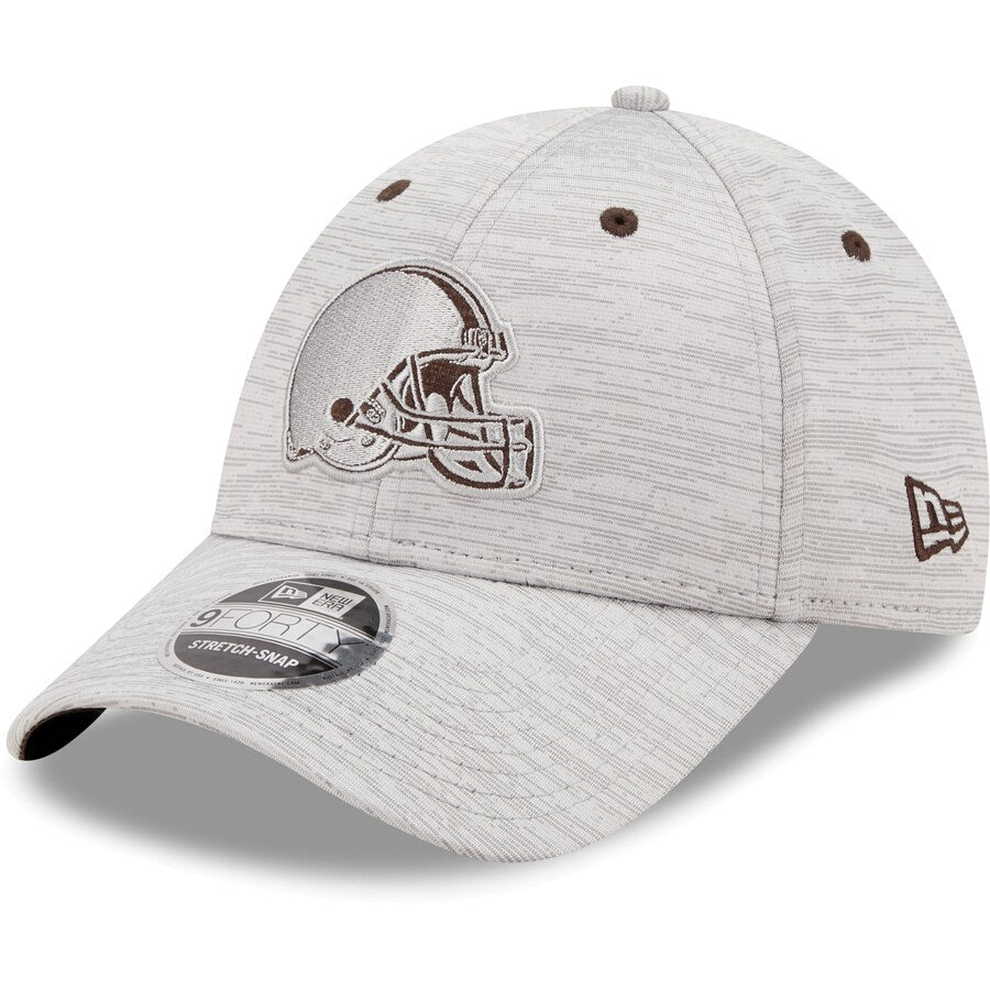 Cleveland Browns New Era 9Forty Outline Stretch Snap Ball Cap - Eclectic-Sports