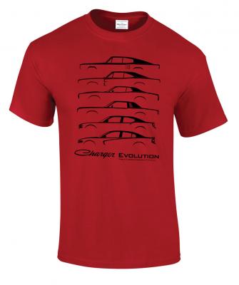 dodge charger evolution t-shirt - Eclectic-Sports