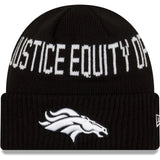 Denver Broncos New Era Social Justice Knit Hat