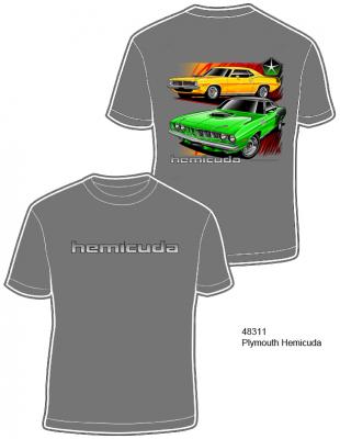 plymouth hemicuda t-shirt - Eclectic-Sports