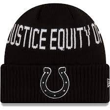 Indianapolis Colts New Era Social Justice Knit Hat - Eclectic-Sports