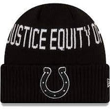 Indianapolis Colts New Era Social Justice Knit Hat