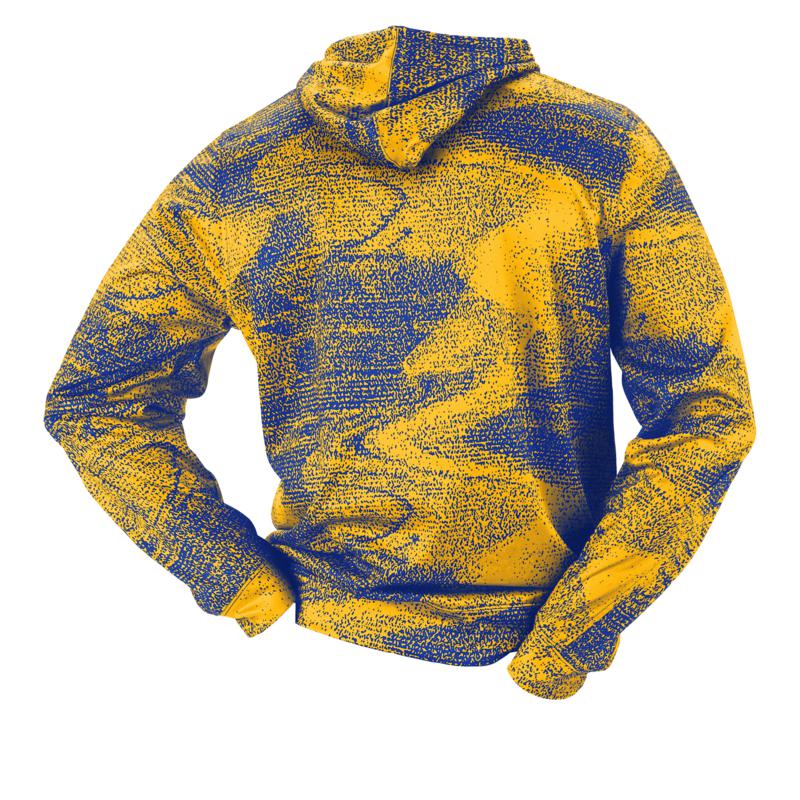 Los Angeles Rams  Zubaz Static Pullover Hoodie - Eclectic-Sports