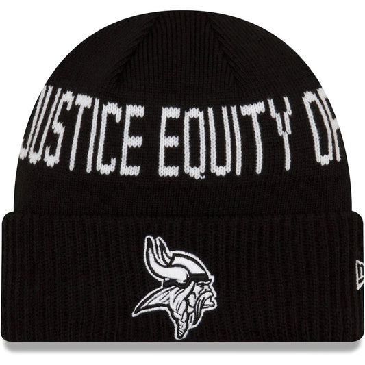 Minnesota Vikings New Era Social Justice Knit Hat - Eclectic-Sports