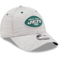 New York Jets New Era 940 Grey Outline Stretch Snap Ball Cap - Eclectic-Sports