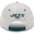 New York Jets New Era 940 Grey Outline Stretch Snap Ball Cap